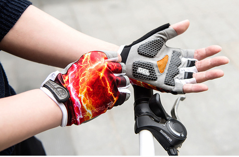 Gants pour vélo mixte ROCKYOU - Ref 2250676 Image 25