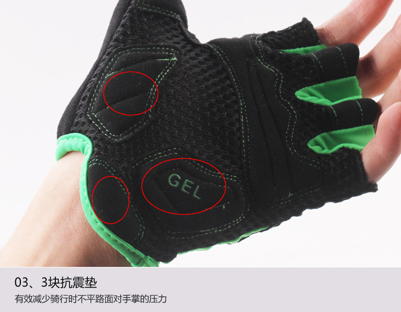 Gants pour vélo mixte ROCKYOU - Ref 2245624 Image 17