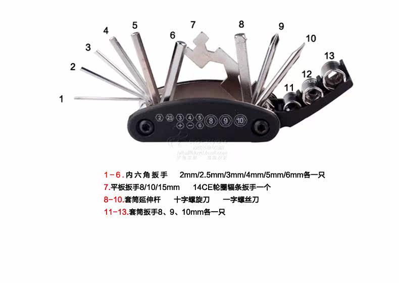 Outils pour vélo ROCKYOU - Ref 2282153 Image 7