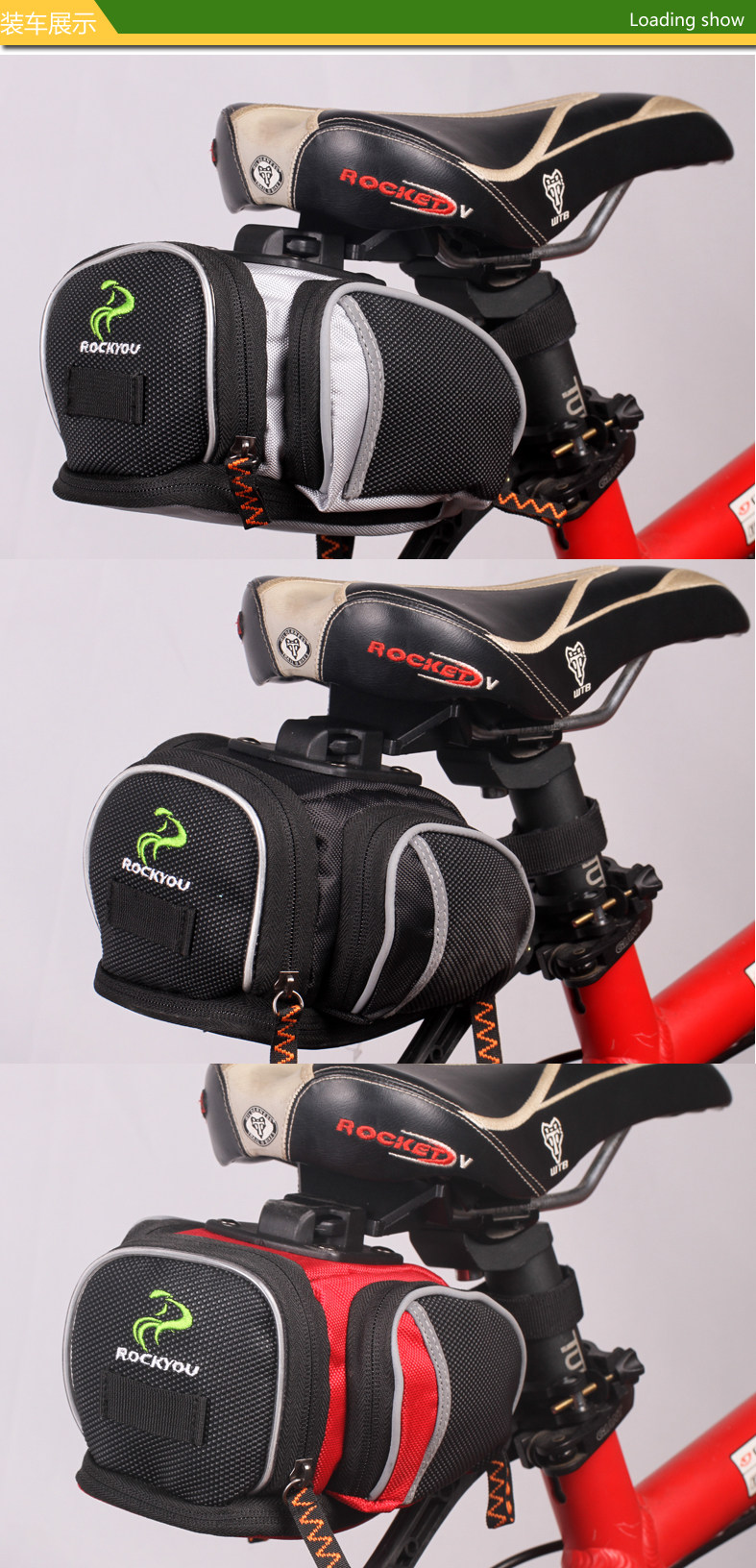Sacoche pour vélo mixte ROCKYOU - Ref 2232846 Image 15