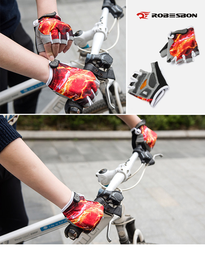 Gants pour vélo mixte ROCKYOU - Ref 2250676 Image 26