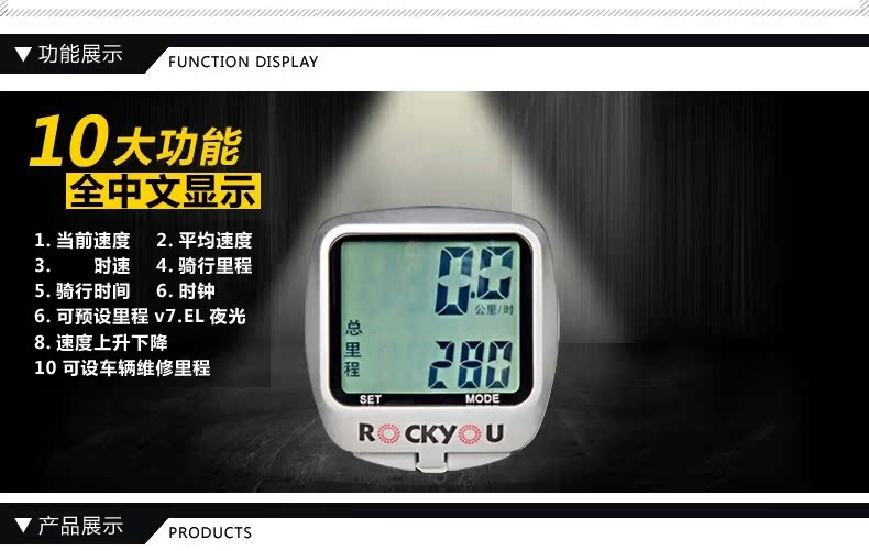 Tableau de bord vélo ROCKYOU - Ref 2423694 Image 12