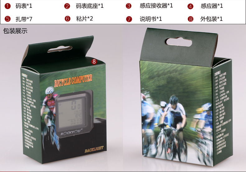 Tableau de bord vélo ROCKYOU - Ref 2439098 Image 8