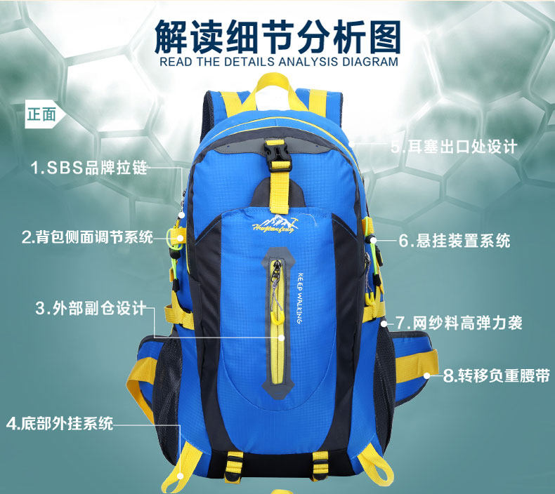 Sacoche pour vélo mixte ROCKYOU - Ref 2221026 Image 10