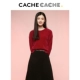 CacheCache2018 mùa thu đông mới chenille bảo hiểm rủi ro trắng bất thường lười biếng áo len áo len nữ áo len nữ hàng hiệu