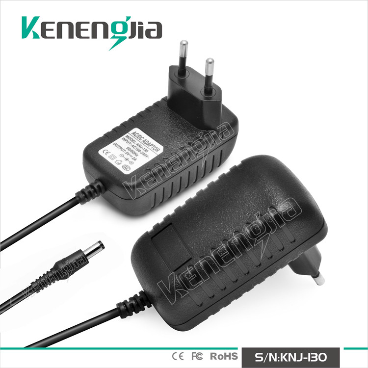 European standard 5V2A power supply router European standard 5V2000MA power adapter DC5 5*2 1mm