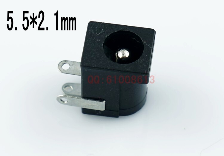 DC power socket DC plug holder dc mother seat 5 5x2 1 inner diameter 5 5mm 10