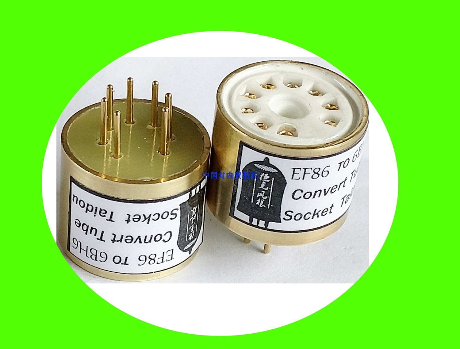 Electronic tube conversion seat EF86 E80F replaced 6AU6 6AK5 EF94 6J1