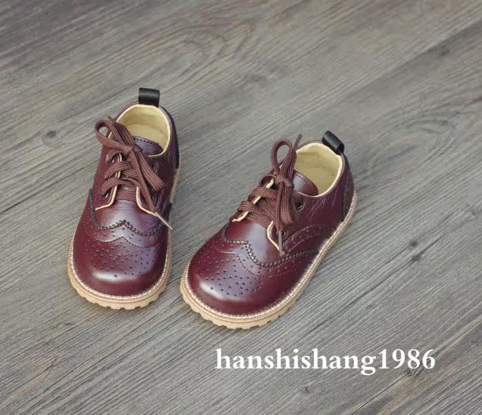 Chaussures enfants en cuir - semelle tendon - Ref 984195 Image 38