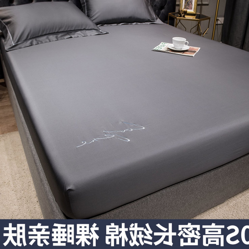 Hood Single Bed Cover Bed Hood Bunk Bed Bag Full Package Mattress Non-slip Fixed Three Sets XI Dreamth Protection Pure Cotton Bed Linen Bed