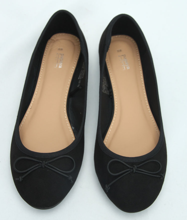 Buy Pointed Toe shallow bow large size women's single shoes on ezbuy SG