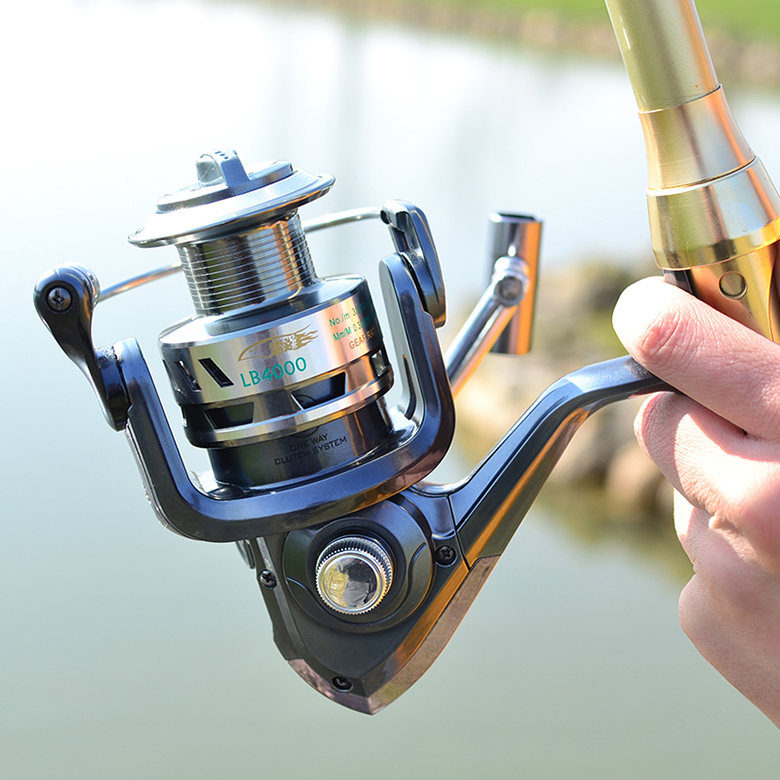 Lei Yan fish wheel Gap-free fishing wheel Full metal head winder Sea rod long throw Luya Wheel fishing equipment 13 axes