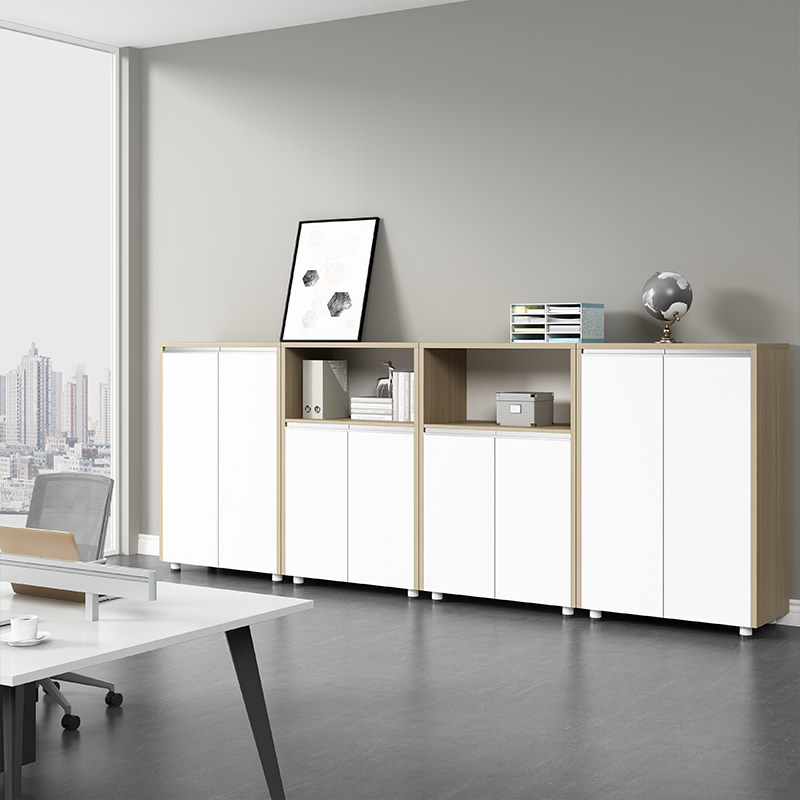 Manvis office filing cabinet partition data Cabinet wooden storage storage storage short cabinet floor cabinet simple modern