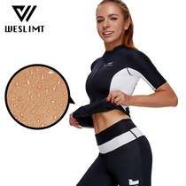 Wimet SCR fitness sweat suit Weight loss clothing Fat burning sweat suit suit womens sports running sweat pants