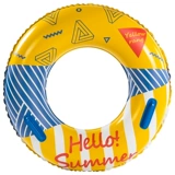 Надувной детский плавательный круг для взрослых, плавательный аксессуар, семейный стиль, увеличенная толщина