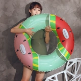 Радужный надувной плавательный круг для взрослых подходит для мужчин и женщин, облако, популярно в интернете, увеличенная толщина