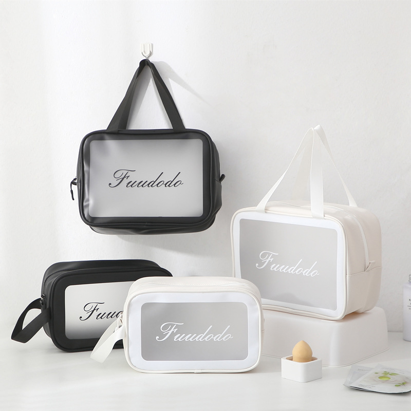 PVC swimming goggles Swimsuit Swimming trunks storage bag Large capacity waterproof storage bag Travel portable multi-function cosmetic bag