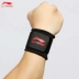 Li Ning lót thể thao dây đeo cổ tay bóng rổ thiết bị bảo vệ lông quần vợt nam và nữ tập thể dục thiết kế ban nhạc cổ tay