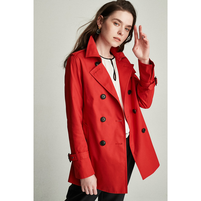 Trench pour femme      en Coton - Ref 3225670 Image 4