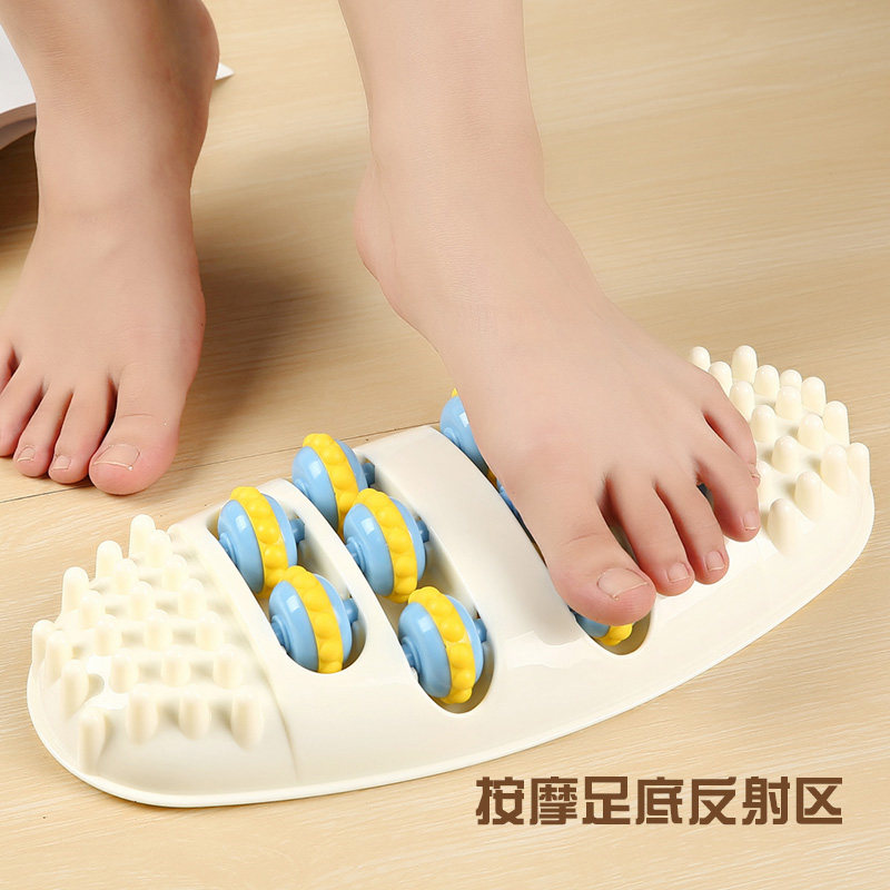 Plantar Massage Wheels Daga Acupuncture Acupoints Reflexion Reflexion Area Toe Press Rollers Rubbing Board Feet Home Massage Small God