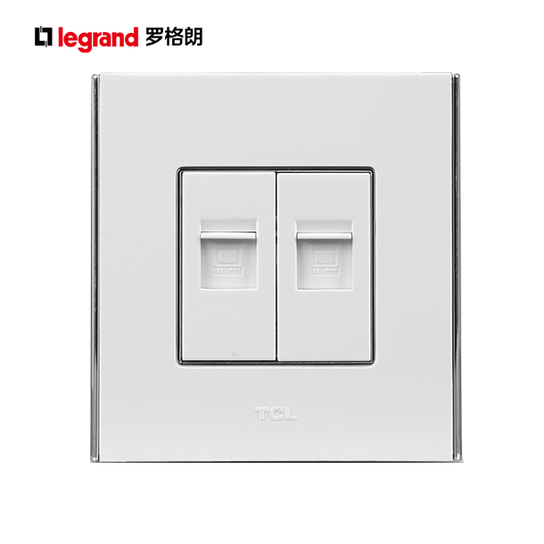 A8TCL switch socket 86 Type of two computers Ultra five class Internet module l Double network network route wall socket