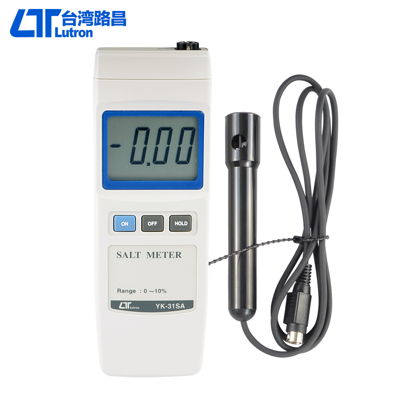 Taiwan Luchang YK-31SA handheld salinity meter High precision salinity meter Intelligent portable salinity hydrometer