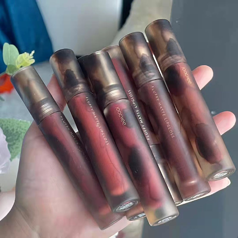 Joocyee Color Shell Mirror Water Gloss Glaze JC Amber Matte Lipstick Silk Colored Ink v901