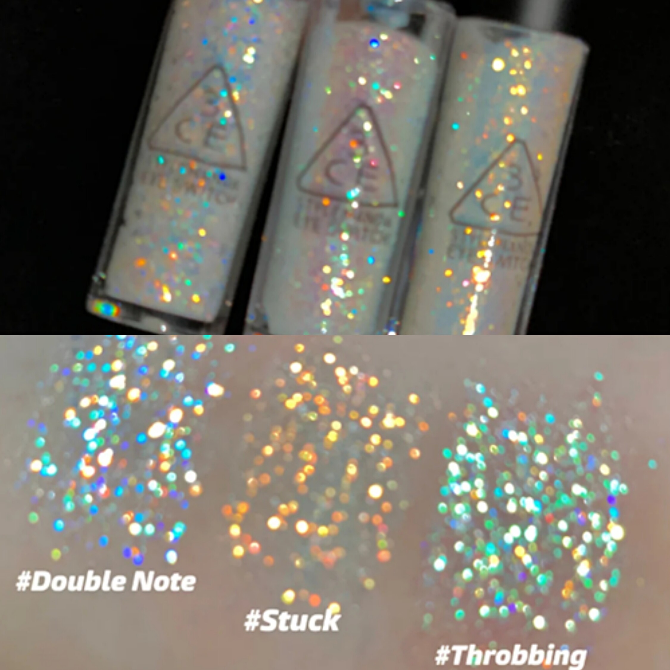 3CE liquid eye shadow a tearful and shiny slice of the pearlescent Pearls of the Pearls of the Pearls Superfire 2021 Burst Net Red