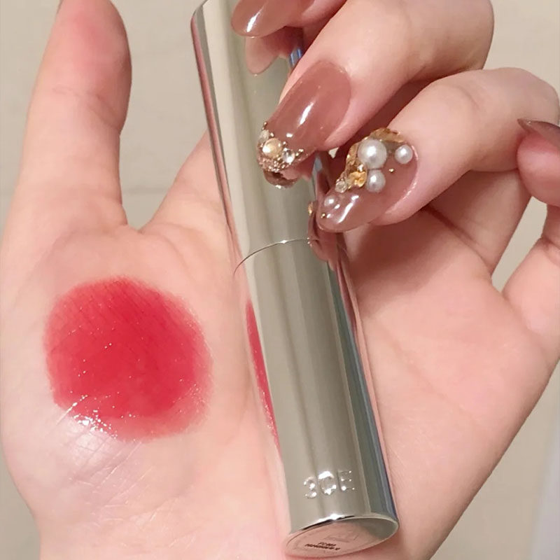 Spot 3CE small silver tube lipstick essential oil jelly cream water sense overload lipstick 2021 new product