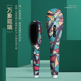 Вейксин прямые волосы расколы без ущерба отрицательному ионому двойному использованию прямые кудри палка, мини -ленивый горячий артефакт волос