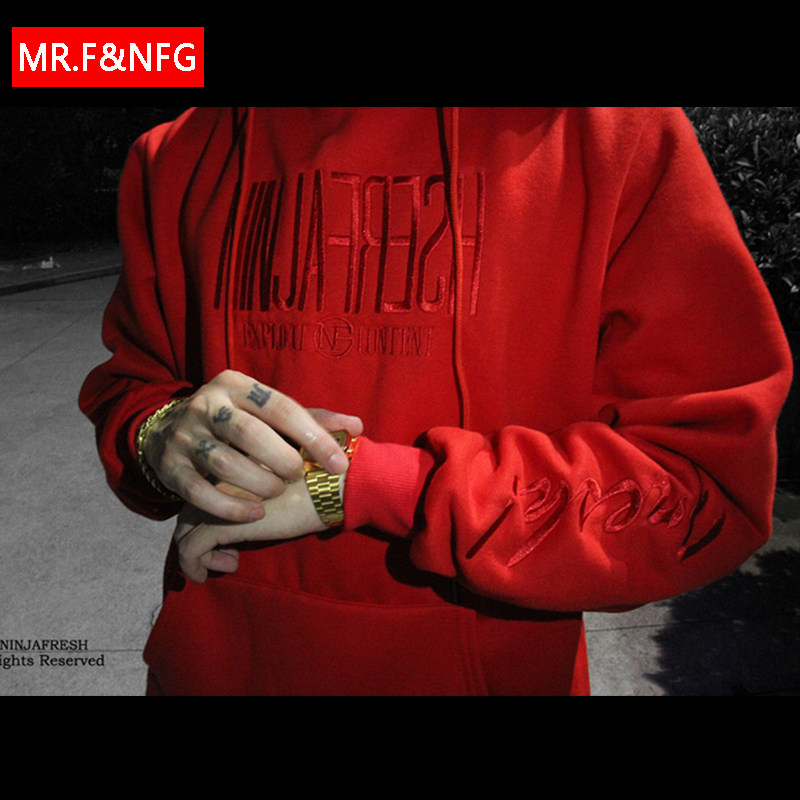 OG tide shop China has hip-hop hiphop sweater men and women loose hooded couple pgone with the same sweater NFG