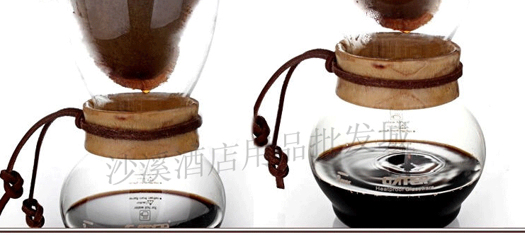 Flannel hand punch sản phẩm duy nhất nồi cà phê đặt kính chịu nhiệt thiết bị nhỏ giọt kết hợp tay đấm nồi mới phin cà phê