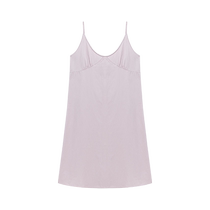 NEIWAI inside and outside womens thin Tencel suspender nightgown delicate breathable and comfortable home wear pajamas