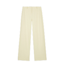 NEIWAI inner and outer wool knitted three-in-one composite cocoon-shaped trousers wide-legged lazy spring and summer