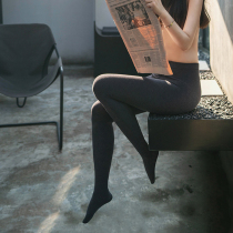 300D high waist combed combed cotton autumn winter matt micro pressure warm thickening stall ladies with pantyhose 90% pants long socks