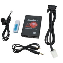  Suitable for Toyota 6 6 Bluetooth 4 0 Voice call USB AUX audio cable Car MP3 digital disc box