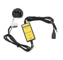  Suitable for Volkswagen Audi 12P USB Golf trip audio cable Car MP3 Passat digital disc box
