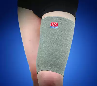 Kaiwei new product 0895 imported bamboo charcoal fiber thigh sports knee pads badminton protective gear warm and health care