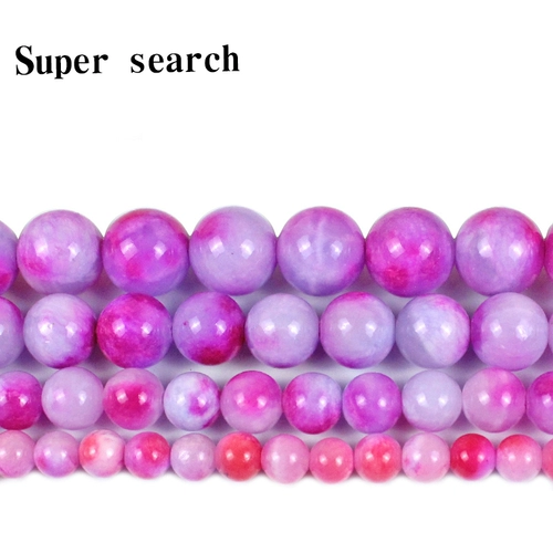 Сиреневые бусины, ожерелье ручной работы, серьги, браслет, аксессуар