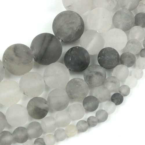 Натуральные бусины, матовое украшение-шарик ручной работы, ожерелье, серьги, аксессуар