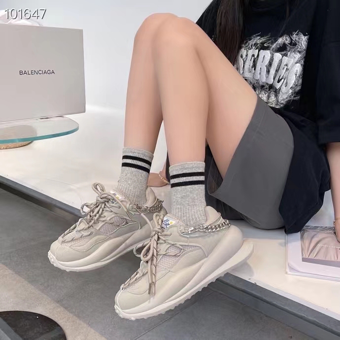 Genuine Leather Thick-Soled Lace-Up Casual Dad Shoes for Women, New Korean Style Flat Shoes for Spring and Autumn, Versatile 1181