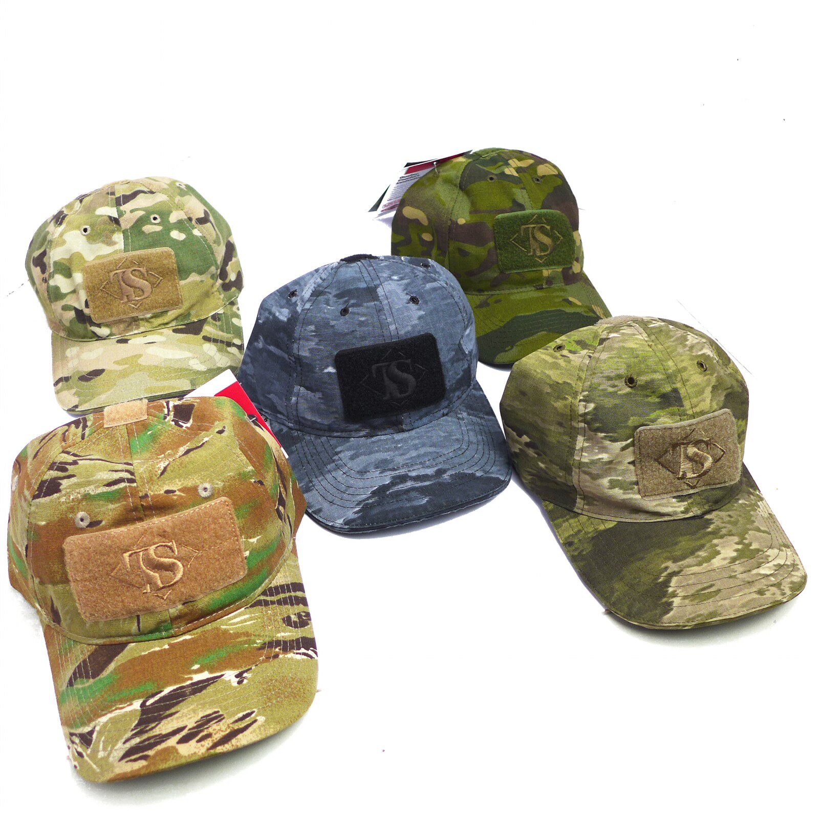 TRU-SPEC camouflage mercenary cap MC multi-terrain camouflage tabby tiger pattern Cordura fabric