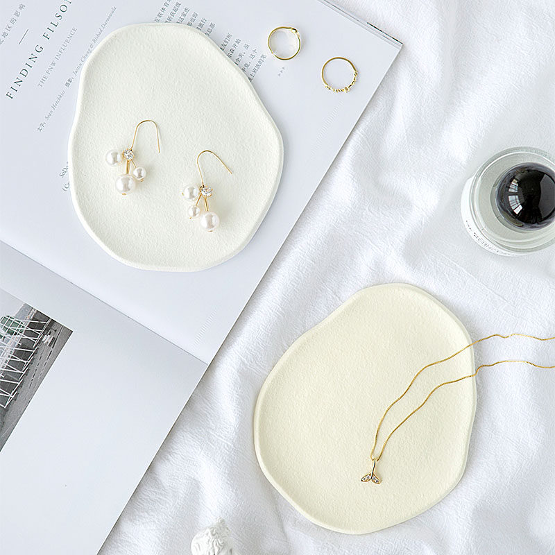 ins Nordic Wind net red Jewelry Cosmetics Mechia Photography Swing Pat Photo Shoot Prop Plate Pendulum ornament