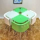 Bàn đàm phán và ghế một bàn bốn ghế tiếp tân bàn ghế kết hợp kính cường lực phòng khách bàn nhỏ bàn trà cửa hàng bàn vuông - Bàn bàn học chân sắt