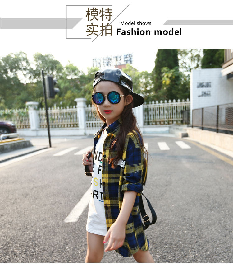 Chemise fille à manche longue - Ref 2084963 Image 9