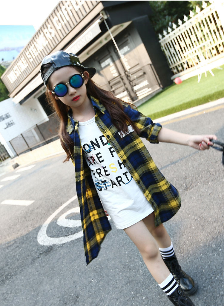 Chemise fille à manche longue - Ref 2084963 Image 12