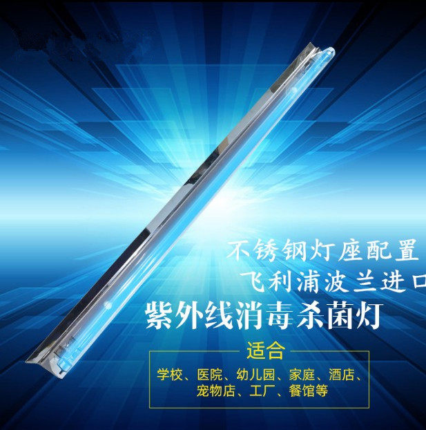 Philips Ultraviolet Disinfection Lamp Home Germicidal Lamp for Mite Lamp UV lamp Ultraviolet Lamp Kindergarten with stainless steel lamp holder