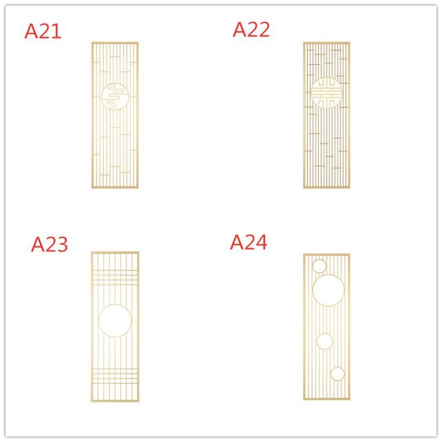 Nordic light luxury wrought iron screen partitions Changhong ແກ້ວ ຫ້ອງຮັບແຂກ ຫ້ອງຮັບປະທານອາຫານທາງເຂົ້າຕັນທັນສະໄຫມການຕົບແຕ່ງ hollow ງ່າຍດາຍ
