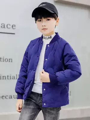 2021 new children's down inner boys and girls thick small middle and big children light down jacket warm coat coat