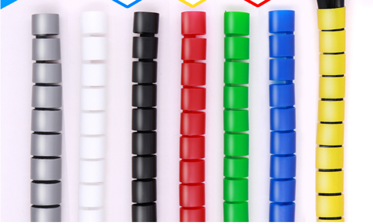 Wire storage collector tube Computer bundle tube Open envelope tube Winding management line Device management line tube